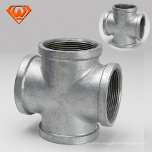 4 ways galvanized looping water pipe fittings